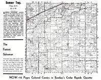 Sumner Township, Iowa County 1936